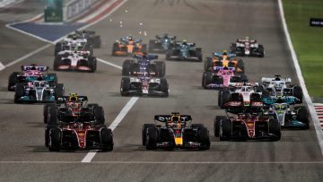 Bahrain GP Start 2022