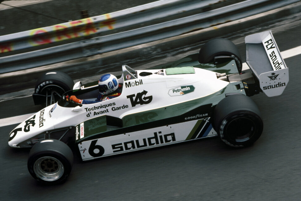 			© Williams   |   Rosberg in Monaco in 1982.
	